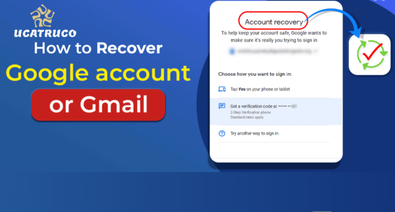 How to Recover Your Gmail Account