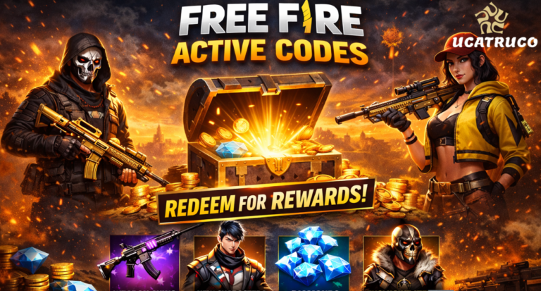 Top Active Codes in Free Fire